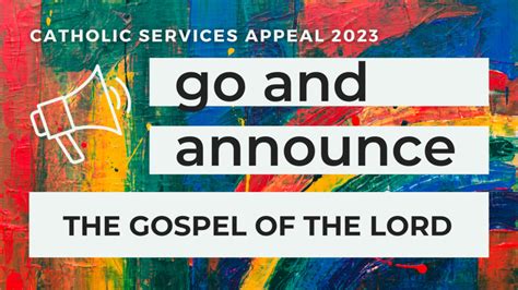catholic services appeal 2023
